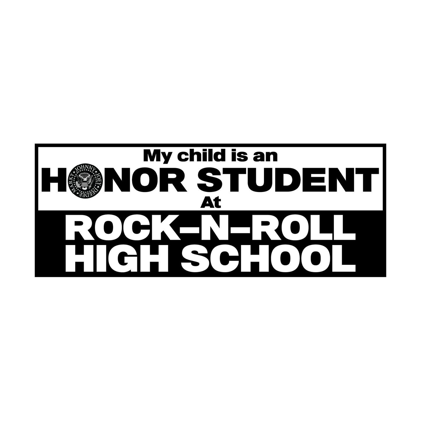 Honor Student Bumper Sticker