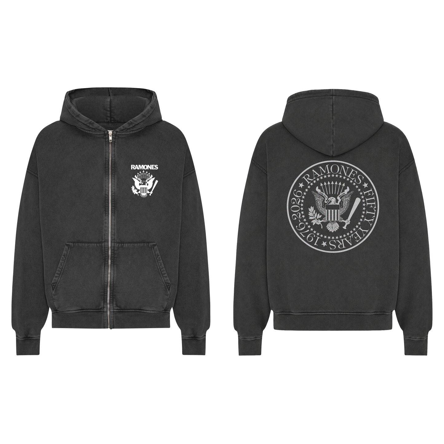 Fifty Years Zip Up Hoodie