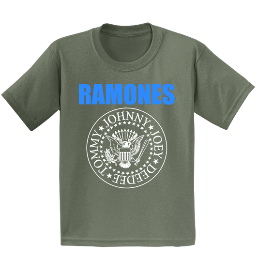 The Ramones Youth Tee Military Green